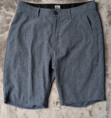 Pantalones cortos chinos REEF para hombre talla 28. Trabillas grises con bolsillos ropa deportiva logotipo informal Foto 1 de 4