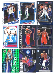 Joel Embiid 76ers card lot (x9)! *PWE* - Picture 1 of 2