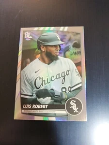2023 Big League Base Uncommon Rainbow Foil #241 Luis Robert - Chicago White Sox - Picture 1 of 2
