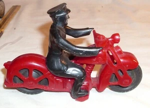 HUBLEY KIDDIE TOY HARLEY DAVIDSON MOTORCYCLE PLASTIC TOY 1950s - Picture 1 of 2