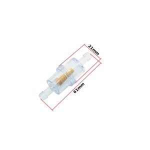 Benzinfilter klein Kunststoff / Messinggranulat - ø5mm für Simson S50 SR50 KR50 - Bild 1 von 1