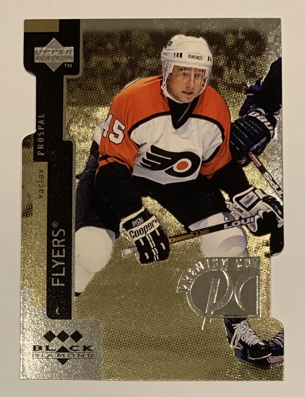 1997-98 Black Diamond Triple Premium Cut Rookie Vaclav PROSPAL Flyers RC # PC21