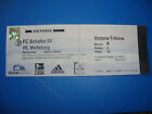 05/06 Ticket FC Schalke 04 VFL Wolfsburg Eintrittskarte Bundesliga Sammler