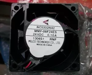 MITSUBISHI NC5332H42 MMF-06F24ES-RNF 60x25mm Fan MR-J2S 24V 0.10A 530-1 - Picture 1 of 1