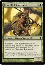 Oran-Rief Survivalist *FOIL Common* Magic MtG x1 Zendikar SP