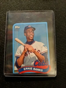 Ernie Banks 2014 Topps Mini Die Cut # TM-35 1989 , Chicago Cubs - Picture 1 of 2