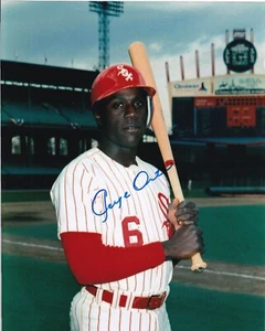 Jorge Orta Chicago White Sox SIGNED 8x10 PHOTO AUTOGRAPHED RARE 1985 Royals - Picture 1 of 7