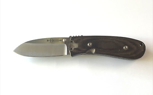Ka-Bar 4082 Phat Dozier Folding Knife AUS-8A Micarta Taiwan Discontinued