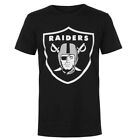 ✅ NFL Football Logo Mens T-shirt Raiders Eagles Seahawks NY Giants Patriots NEW
