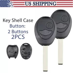 2 for 2002 2003 2004 2005 BMW Mini Cooper S R50 R53 Remote Key Fob Case Cover 2B - Bild 1 von 7