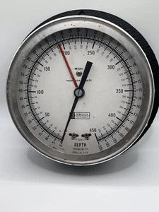 Vintage Diving. 6” Depth/pressure Gauge Chamber - Removed From 54” Chamber - Picture 1 of 6