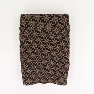LuLaRoe Straight Skirt Knee Length Womens Sz M Brown Poly Blend STRETCH COMFORT - Picture 1 of 7