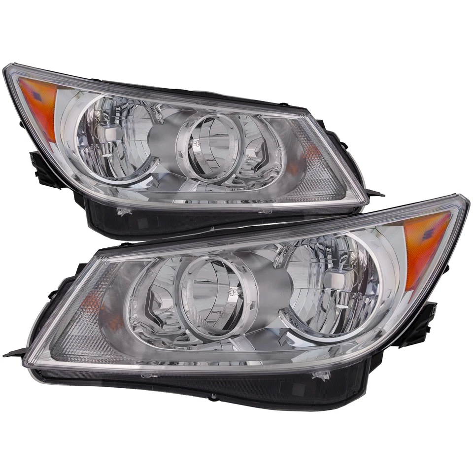 Headlights Halogen CAPA Left Right Pair Fits 2010-2013 Buick Allure LaCrosse Foto 1 de 4