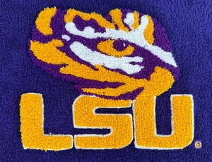 Three Square by Royce Apparel LSU Tigers Sweater Women’s Size Medium Viscose - Picture 1 of 6