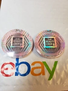 2X The Beauty Crop Halo Eyeshadow Lot Eye Kit Creamy Metallic Lilac Set - Picture 1 of 1