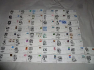50 STAMP COVER UN LOT 1970S NAMBIBIA DISARMAMENT DECADE UNCTAD HUMAN RIGHTS DAY  - Picture 1 of 10
