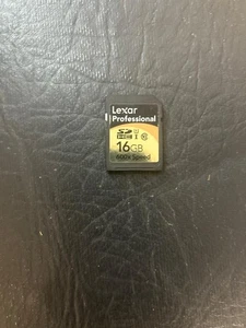 1pcs 16gb LEXAR Pro speed 600x SD Card for CF DSLR NIKON CANON cameras SDHC - Picture 1 of 2