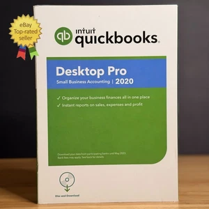 NEW Quickbooks 2020 Desktop Pro Windows US Retail Accounting - SEALED - Picture 1 of 9