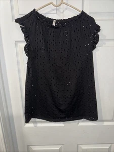 Acting Pro Sleeveless Top Women's Large Black - Picture 1 of 3