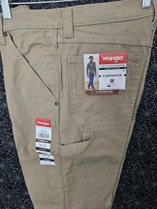 NEW Wrangler Heritage Five Star 32x32 1094LXWCK Relaxed Carpenter Pants NWT - Picture 1 of 5