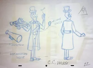 Celular modelo dibujado a mano de producción de The Country Mouse and the City Mouse Adventures - Imagen 1 de 2