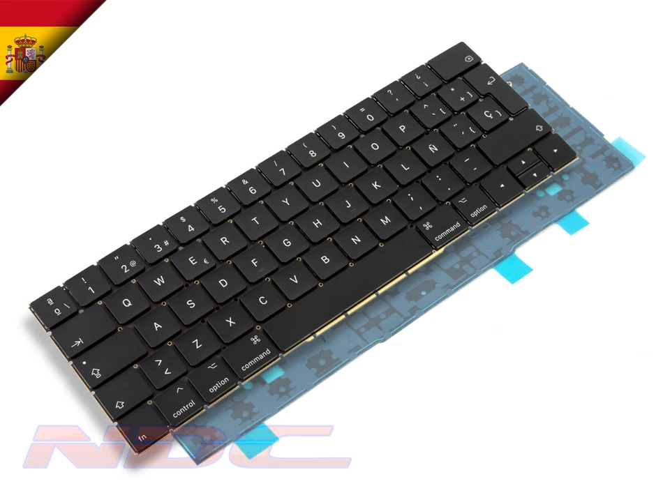 Genuine Apple MacBook Pro 13 Touch Bar A1706 Keyboard & Backlight SPANISH - Image 1 of 1