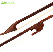 Pro Master Baroque Style Snakewood Violin Bow 4/4 Snakewood Frog Stiff Fast 62g