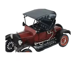 HomeRoots um 1924 roter Ford Modell T Auto Skulptur - Bild 1 von 5