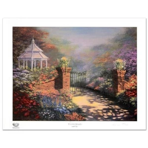 Litografía LED Karin Kis "Victorian Splendor" adormecida y firmada a mano. 23" x 19". Nuevo - Imagen 1 de 3