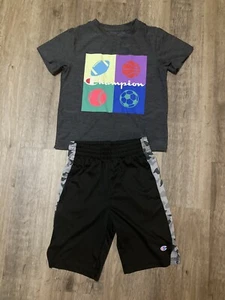 Champion Boys Size 5/6 Athletic Outfit 2 piece - Picture 1 of 6