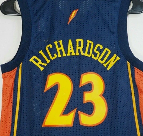 Nike Jason Richardson #23 Golden State Warriors Swingman Jersey Youth Small Blue Cover