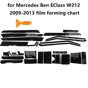 For Mercedes  for BENZ Class E W212,Carbon Fiber 5D Pattern Interior DIY Trim - Picture 1 of 6