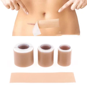 Silicone Scar Removal Sheets Professional Gel Scar Strips Scar Cover Up Tape - Picture 1 of 16