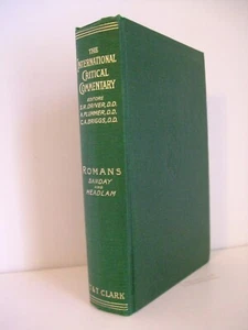 Commentary on the Epistle to the Romans by Sanday and Headlam. CEC T&T Clark - Picture 1 of 6