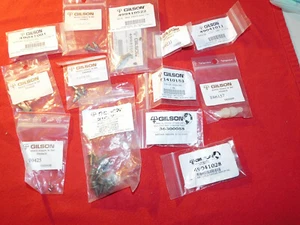 Big Lot of 15 Gilson Spare Parts - Picture 1 of 6