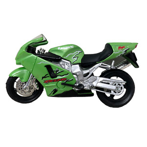 VTG Maisto 1:18 Scale Kawasaki ZX12R Ninja Motorcycle Green Model