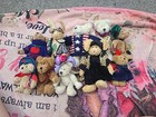 Lot of 10X vtg Retired  Boyds Bears Rabbits Dogs With And Without Names Lot 2