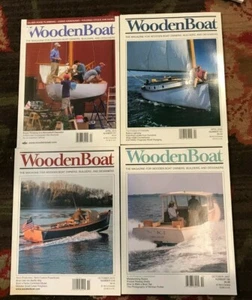 Wooden Boat Magazine Misc Lot of 4 from 2000s - Foto 1 di 1