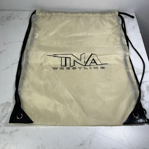 TNA Wrestling IMPACT Wrestling Tan Drawstring Bag - Picture 1 of 6