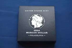 2024 P Morgan Silver Dollar Uncirculated Coin w/COA 24XE - Picture 1 of 6