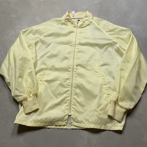 Vintage 60s Cober Knit Windbreaker Jacket Rockabilly M Talon Zipper 70s - Picture 1 of 7