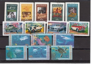 AUSTRALIA 1995 Three Complete Used(o) Stamps Sets - Picture 1 of 1