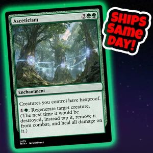 Askese - Custom Art Magic: The Gathering Playtest Karte - Commander EDH - Bild 1 von 4