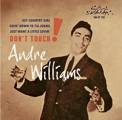 ANDRE WILLIAMS DON'T TOUCH NEW 7 INCH VINYL DISC - Imagem 1 de 1
