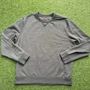 UNTUCKit Sweatshirt Mens Size L Gray Cotton Crewneck Pullover - Picture 1 of 5
