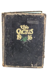 1916 University of Texas Longhorns The Cactus Yearbook Austin Texas - Picture 1 of 18