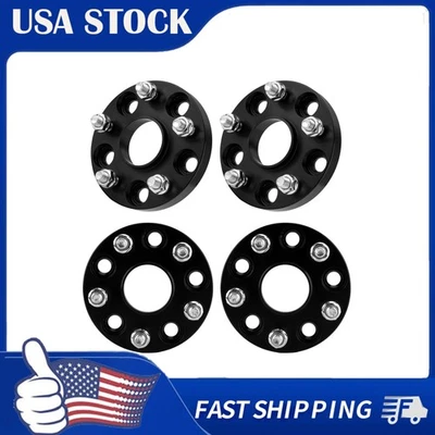 0.75inch 5x4.5" 60.10mm M12x1.5 Hubcentric Wheel Spacers For Toyota Camry - Image 1 of 4