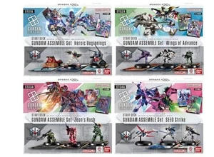 Gundam Card Game Start Deck Gundam Assembly ST01A ST02A ST03A ST04A Japan DHL - Picture 1 of 3