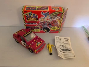 Incredible Crash Dummies: Red Crash Car, DASH, Original Box, Instructions - RARE - Picture 1 of 24