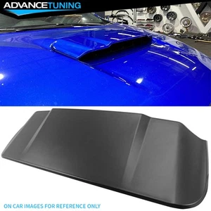 Fits 22-25 Subaru WRX D Style Front Bonnet Hood Engine Lid Cover Unpainted Black - Picture 1 of 11